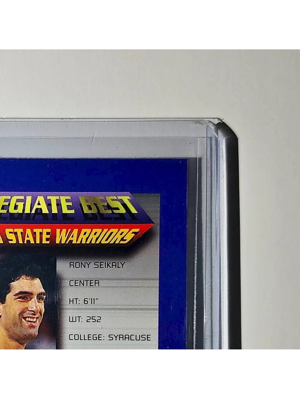 Rony Seikaly 1994-95 Topps Finest #233 Collegiate Best